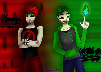 Anitsepticeye and Darkiplier