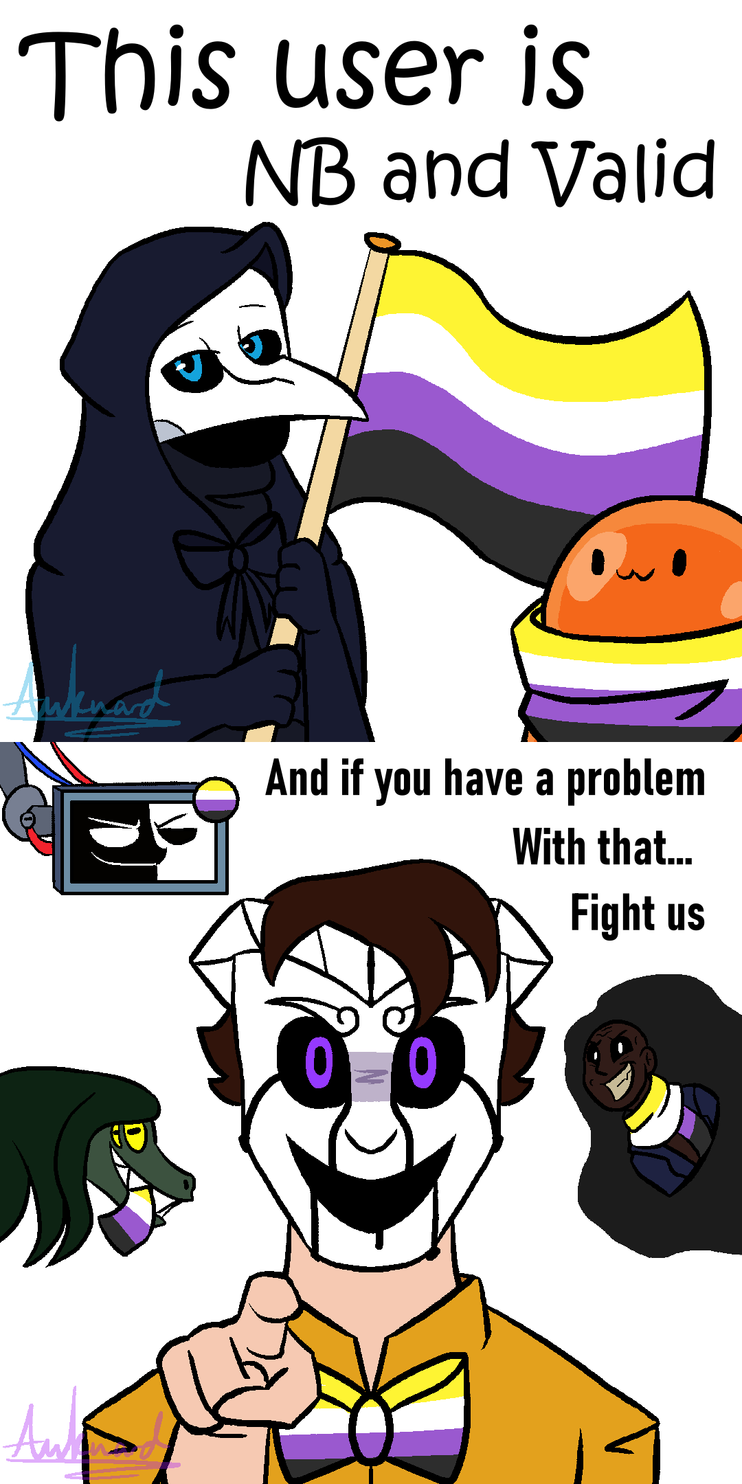 SCP - This user - scp themed, pride - Nb by IndoorsCat on DeviantArt