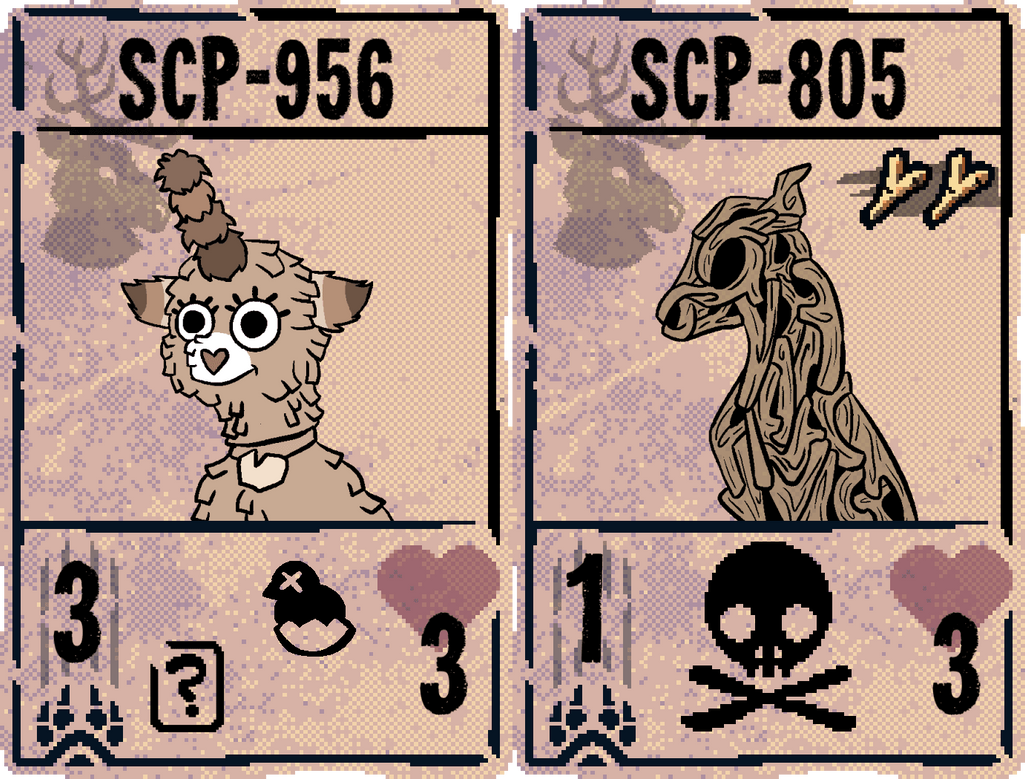 SCP + Inscryption crossover - cards 8 by IndoorsCat on DeviantArt