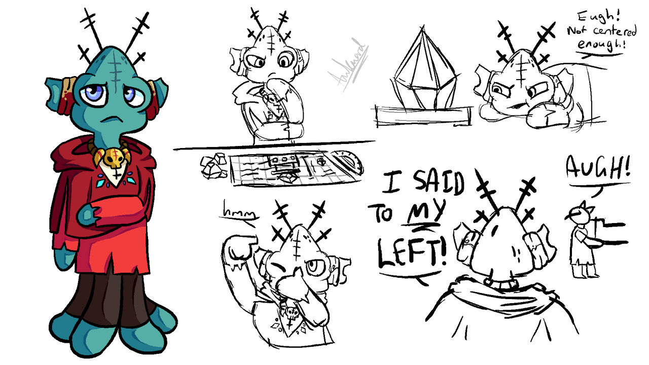 Cotl - Architect Kallamar by IndoorsCat on DeviantArt