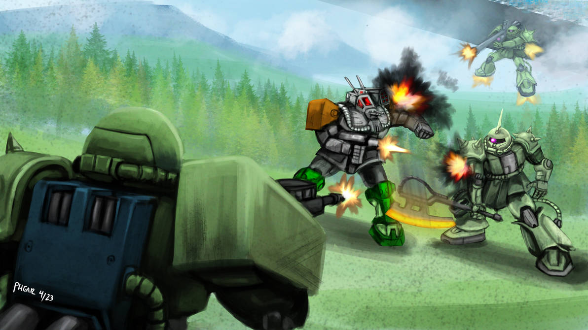 Battletech Vs Battletech vs Gundam by PhearTheHam on DeviantArt