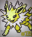 vaporeon pixel art by keitimariart on