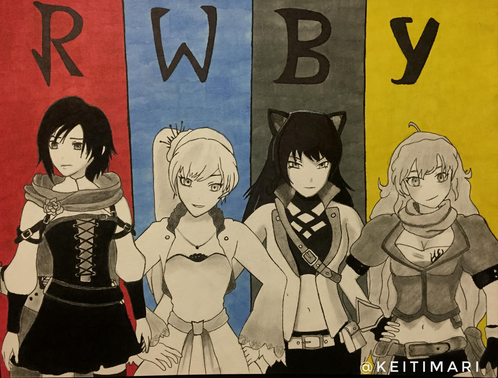 Team RWBY by KeitimariArt on DeviantArt