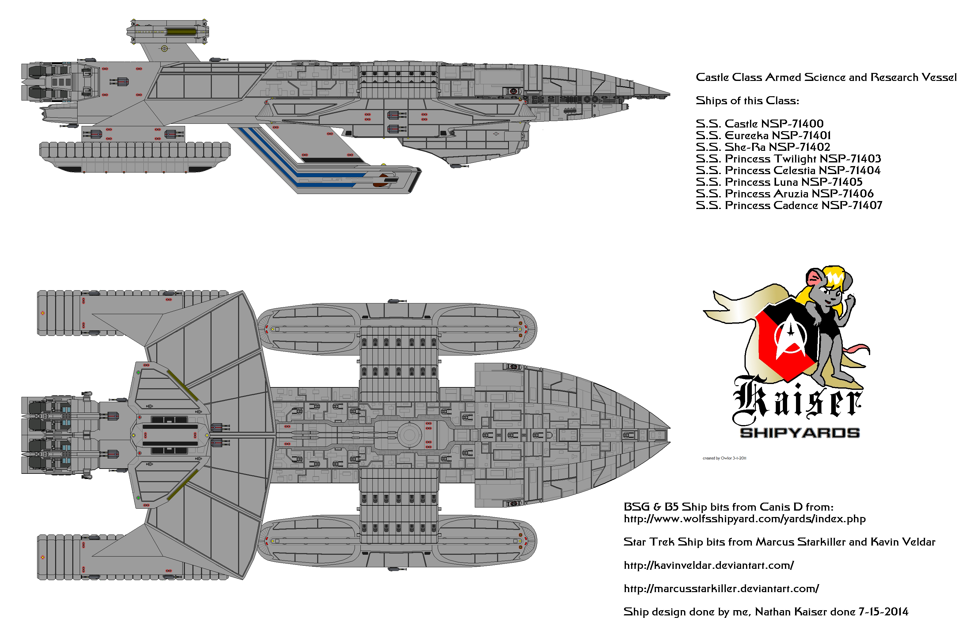 Castle Class Armed Science and Research Ship