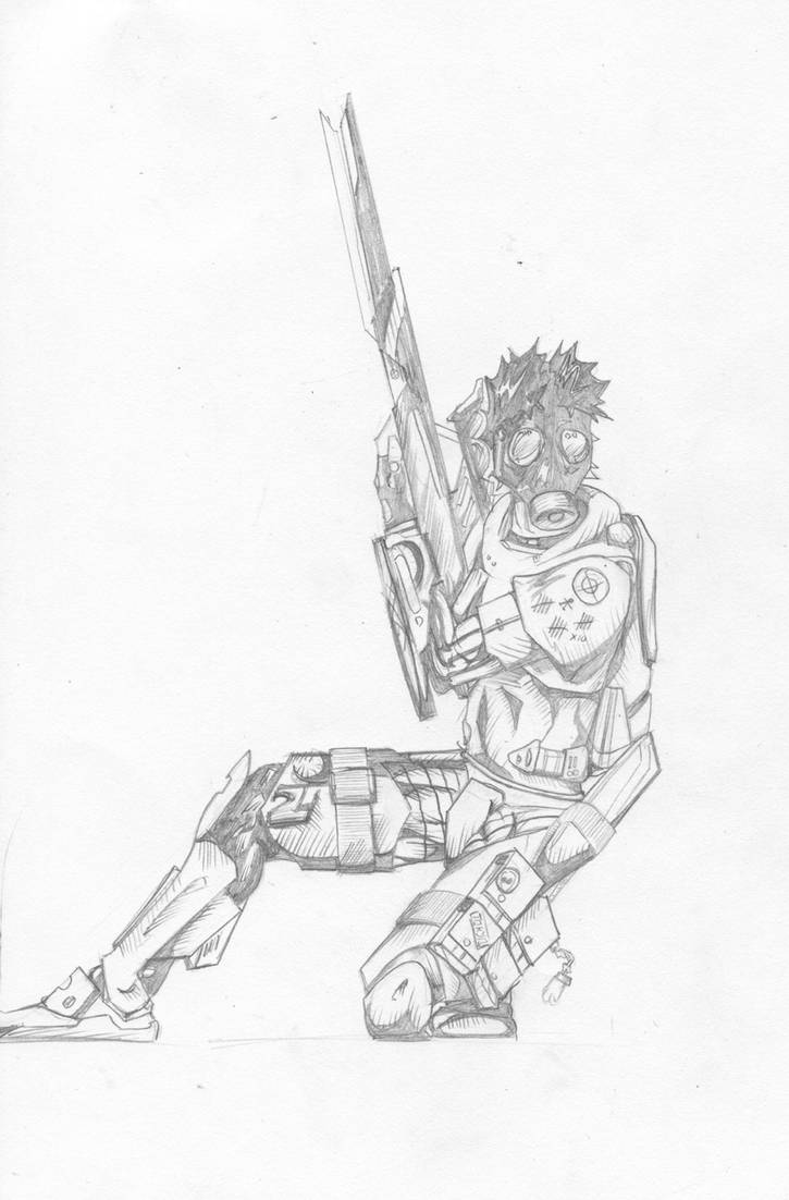 Psycho Pete 01 pencils