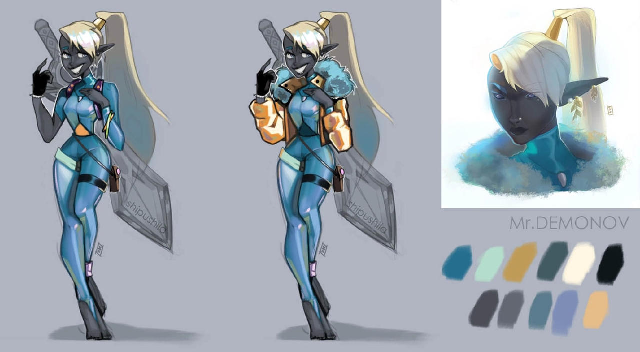 Abstract Oc Concept art Oc by AnthonyPng on DeviantArt