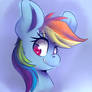 Painting-Rainbow Dash