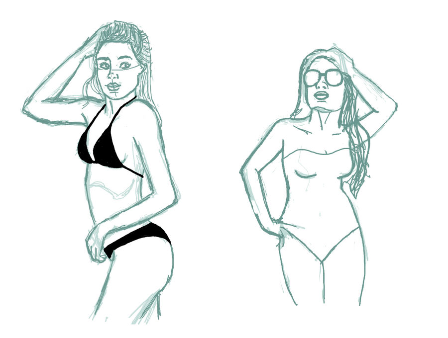 Body Study Sketches