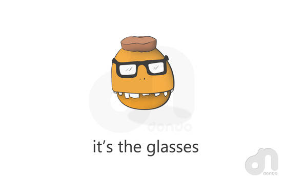 It's The Glasses