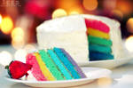 Rainbow cake ... by aoao2