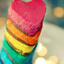 Rainbow hearts ...
