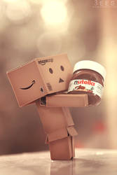 Danbo loves Nutella ...