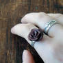 Purple Rose Ring