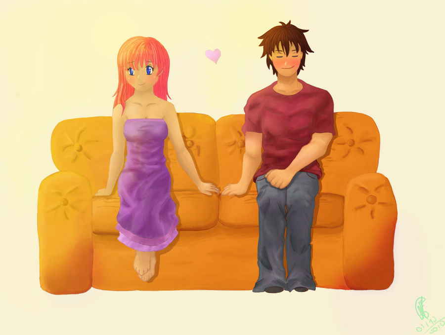 Behaved couple no lines by HikariAiSuri on DeviantArt Behaved couple no lines by HikariAiSuri on DeviantArt