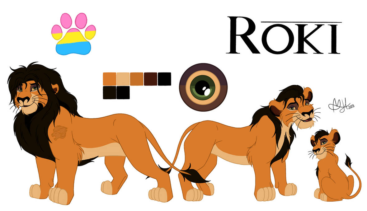 Commission: Roki Character Sheet by millionaireshysteria on DeviantArt