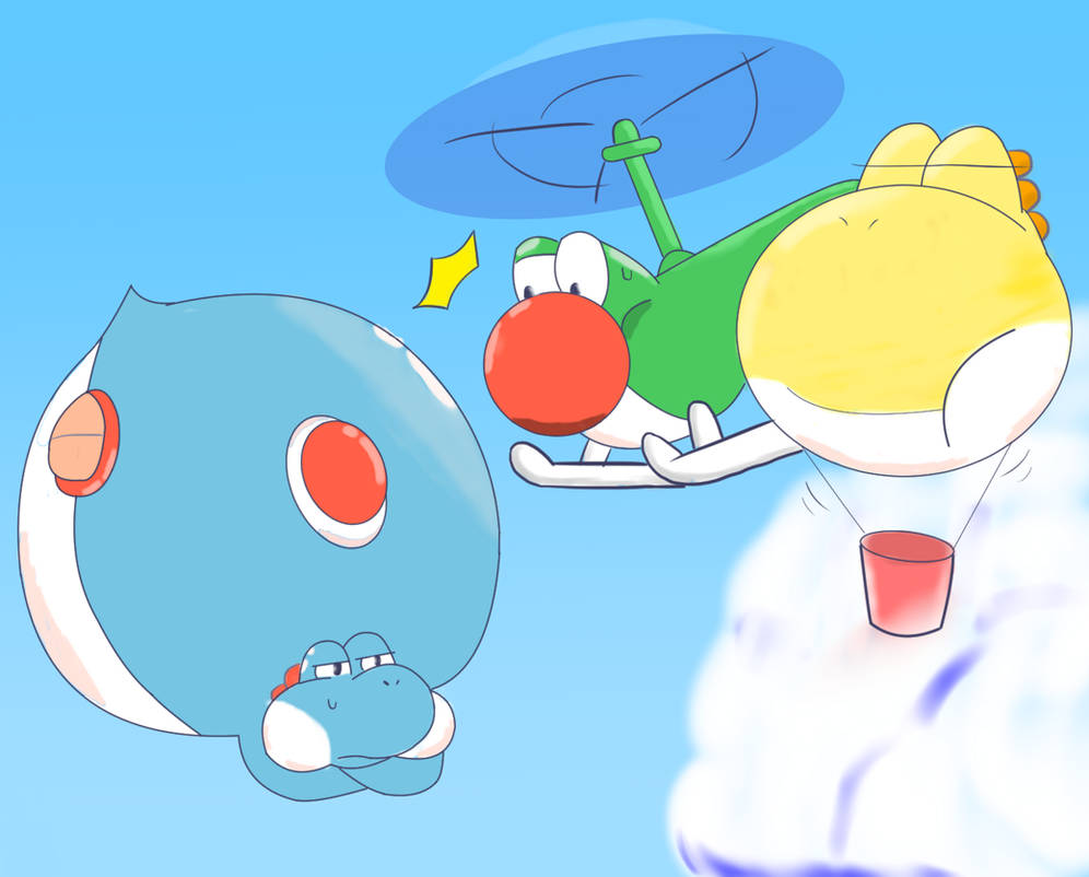 Yoshi inflation super Mario Galaxy 2