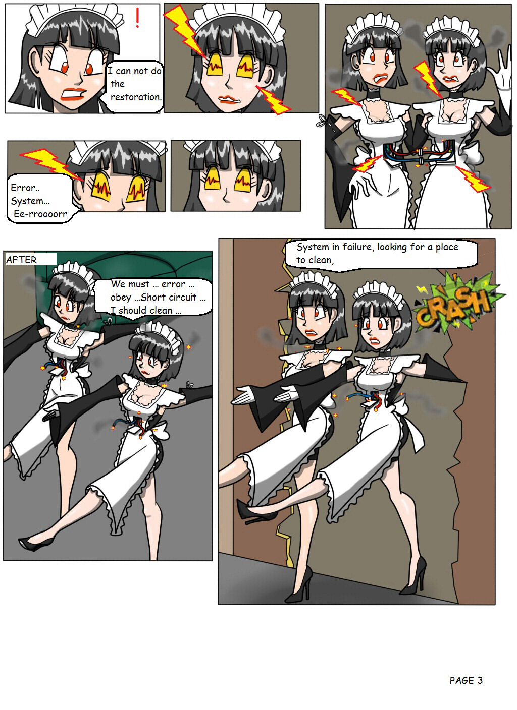 Robot Maid Pan and Robot Maid Videl page 3 by CarlosFco on DeviantArt Robot Maid Pan and Robot Maid Videl page 3 by CarlosFco on DeviantArt