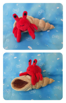 .:Hermit Crab plush:.