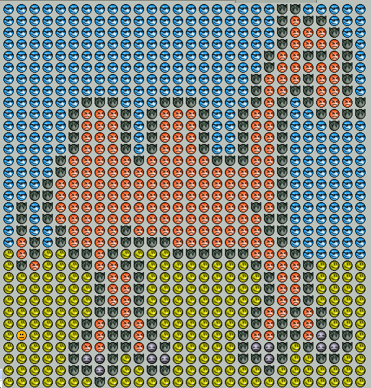 Rife emoticon mosaic