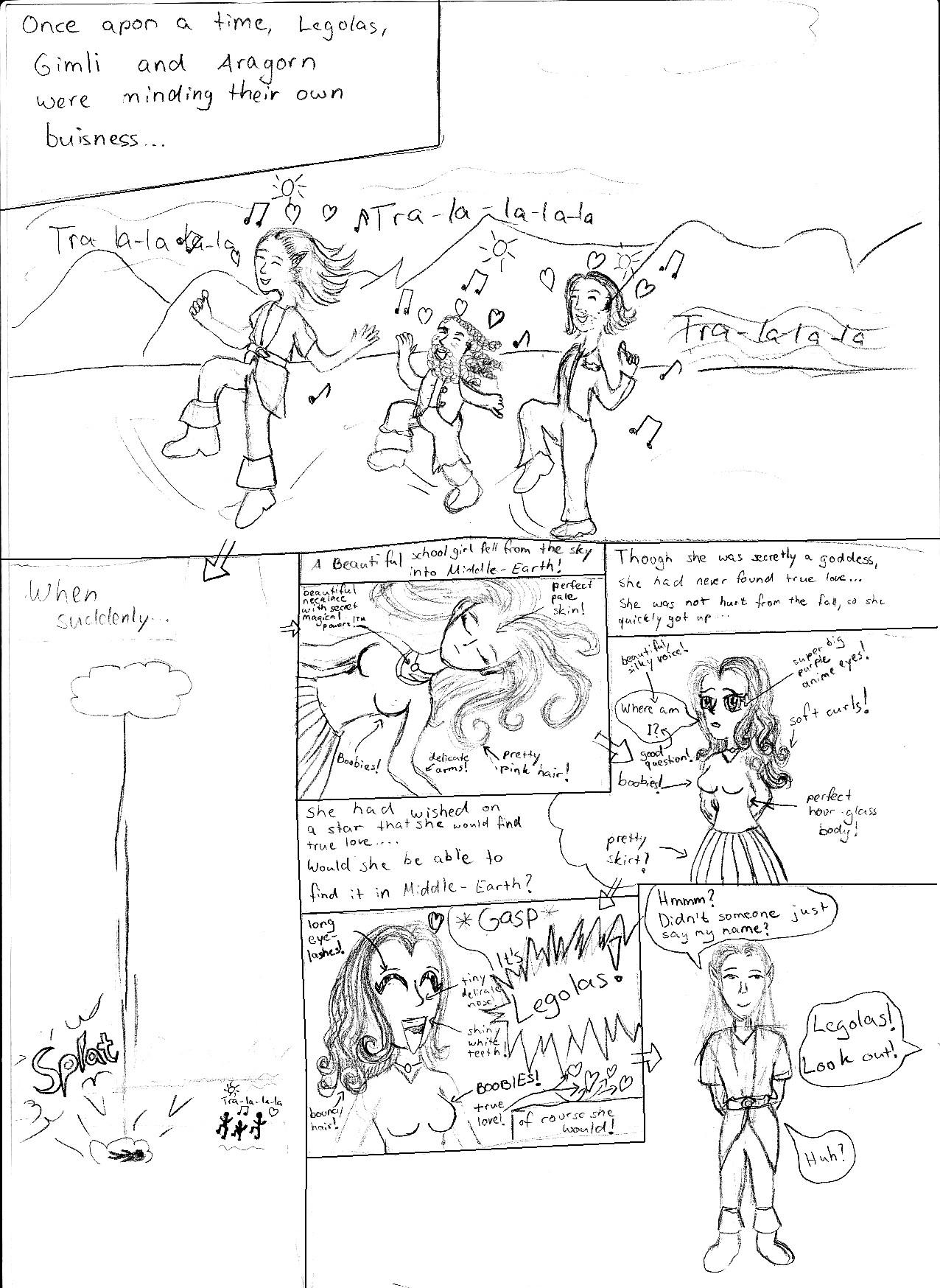 Mary-Sue Parody page 1