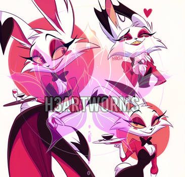 [OPEN 789] Hazbin Hotel Waitress Bunny // AI ADOPT