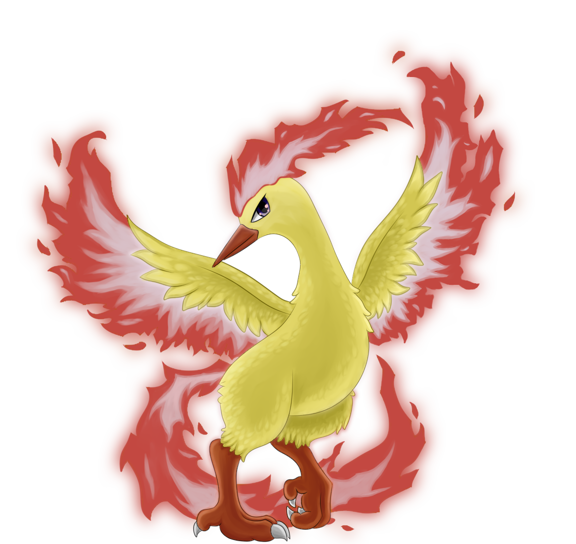 Moltres - Pokemon by haddek on DeviantArt