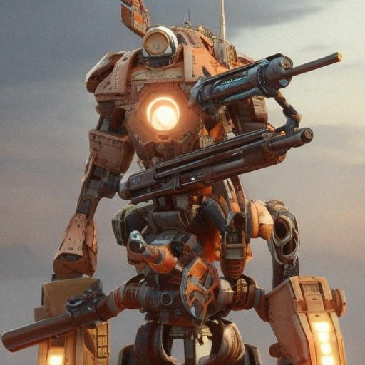 Mecha Machine Gun light machine gun mech 3 by soulcreator789 on DeviantArt