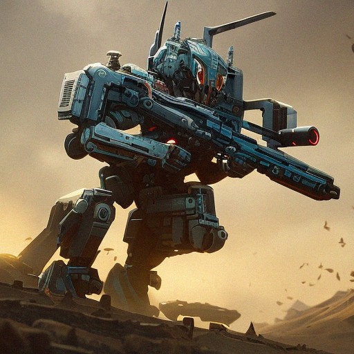 heavy machine gun mech 2 by soulcreator789 on DeviantArt