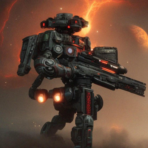 Mecha Machine Gun heavy machine gun mech 6 by soulcreator789 on DeviantArt