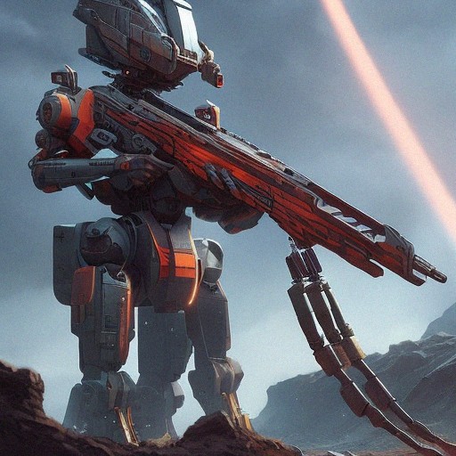 Mecha Machine Gun heavy machine gun mech 10 by soulcreator789 on DeviantArt