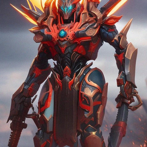Demon Mech Hand chaos mech god Elba demon prince by soulcreator789 on DeviantArt