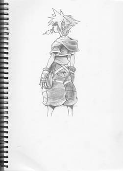 KHII Sora Sketch - Original