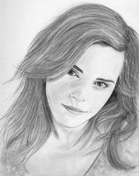 Portrait Sketch 1 - Emma Watson