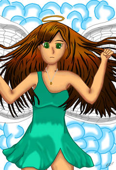 Angel Girl - Colored Version