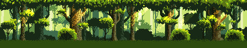 Summer Forest - Scrolling