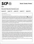 Scp Form Format Blank SCP Document by Uri-the-Espeon on DeviantArt