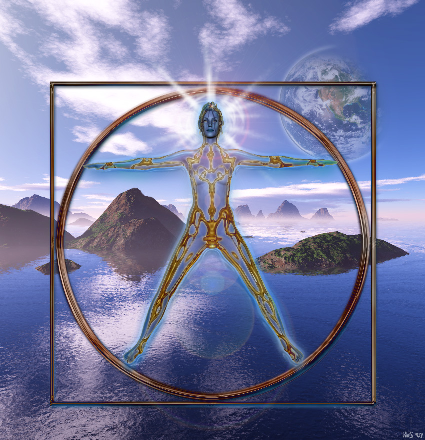 The Vitruvian Woman