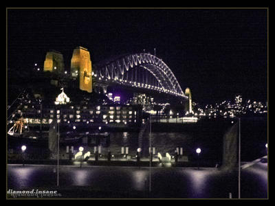 .the sydney Harbour bridge.