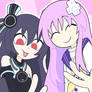Nepgear and Uni