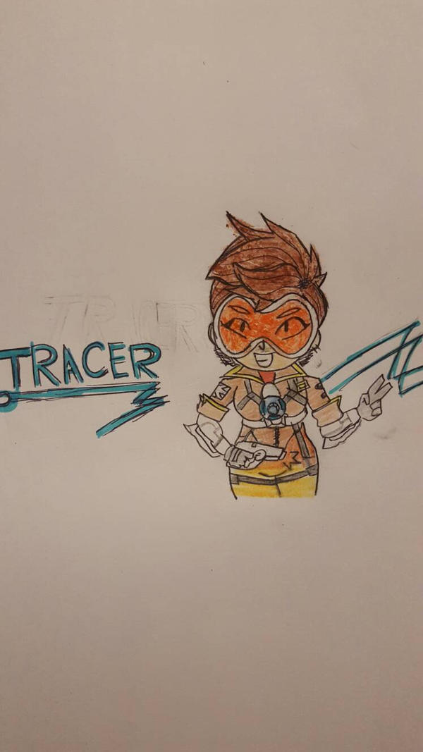 Tracer Deviantart Overwatch:Tracer by theamazingjewwy on DeviantArt