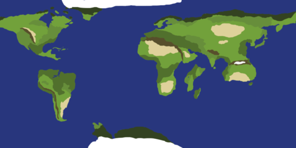 Post Earth Map 126 Million Years. by TerrificTyler20 on DeviantArt