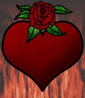 Heart Rose