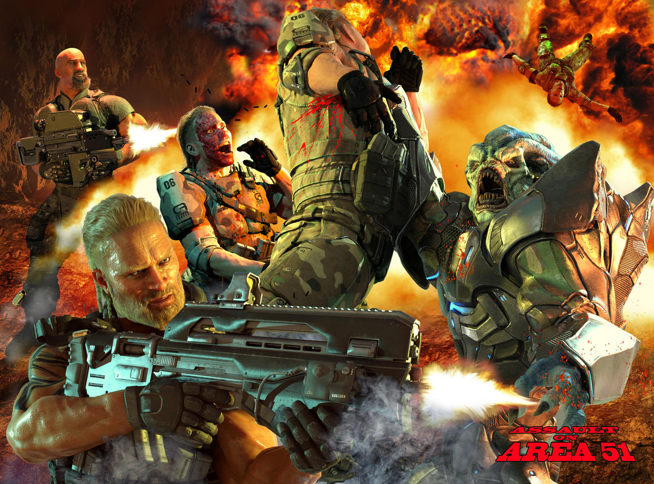 Alien Battle by magikman1957 on DeviantArt