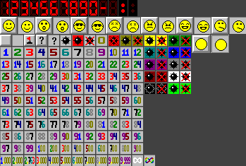 Minesweeper Custom Sprites by FourBFB4x on DeviantArt