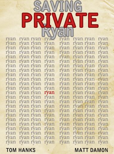 Saving Private Ryan - Poster