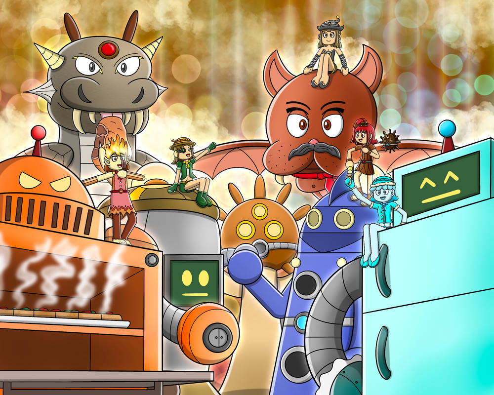 Many giant characters by 2245kx382 on DeviantArt