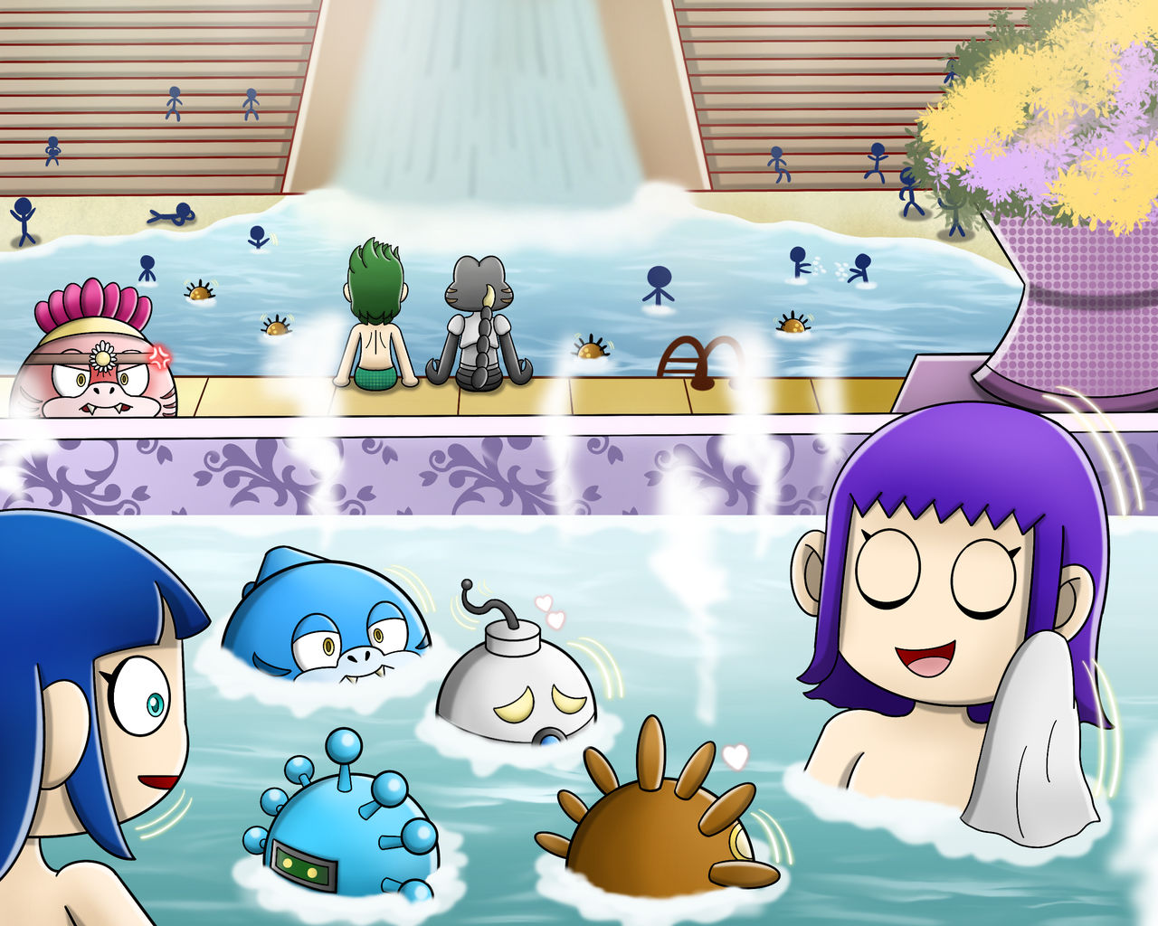 Fantasy swimming pool by 2245kx382 on DeviantArt