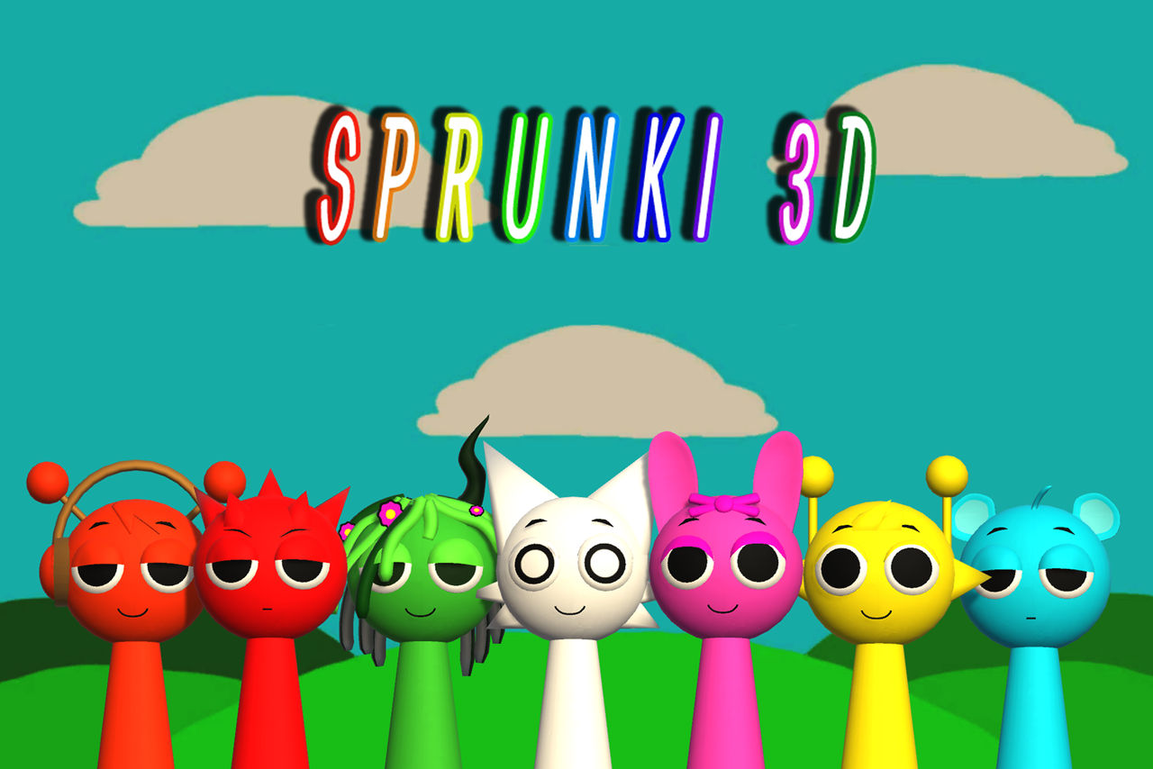 Sprunki 3D Models | Asset by GameVGames on DeviantArt