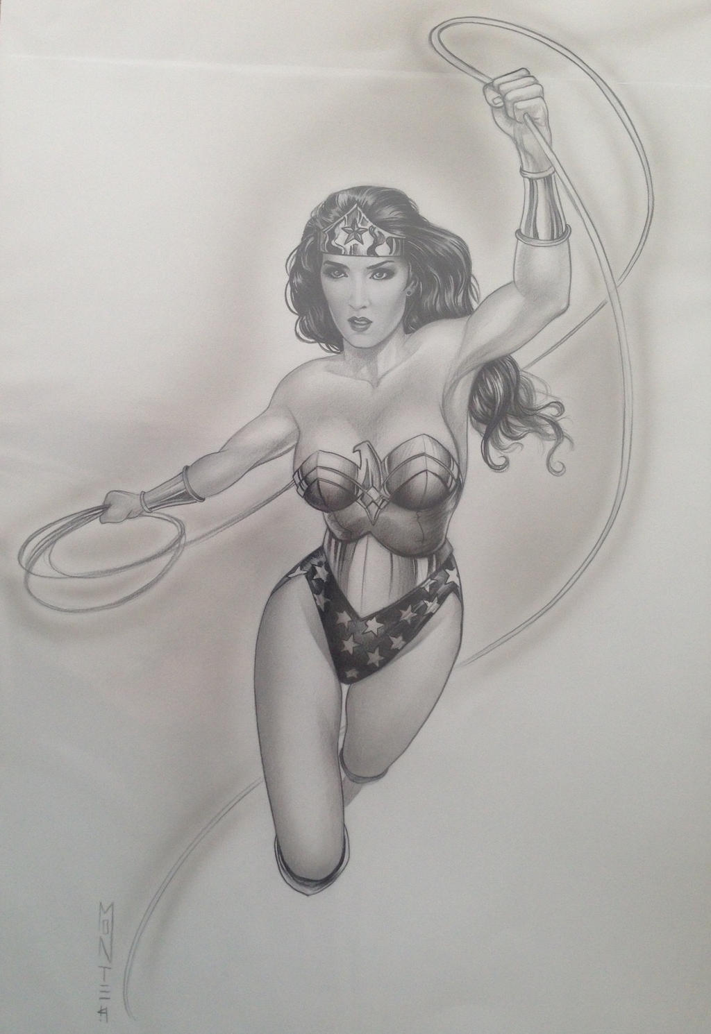 Wonder Woman by Monte Moore