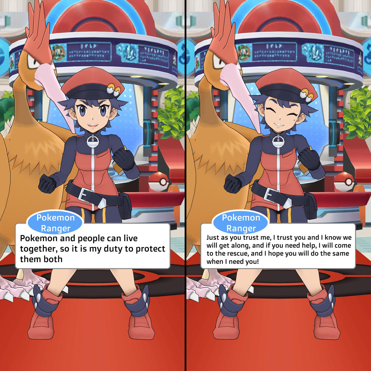 Pokemon Ranger masters mmd by fionadarks on DeviantArt